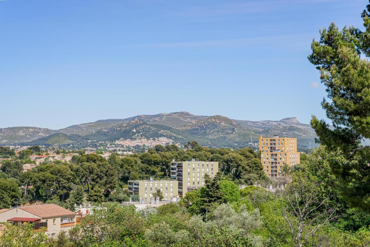 Park & Suites -Wifi-Netflix-Vue Marsella Exterior foto