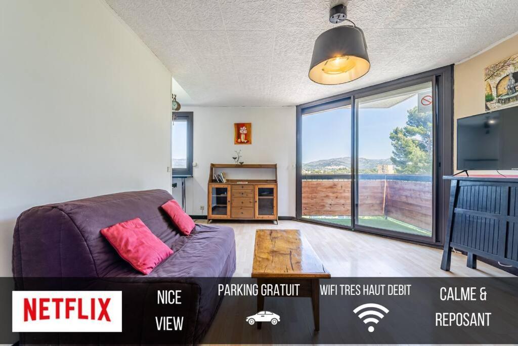 Park & Suites -Wifi-Netflix-Vue Marsella Exterior foto